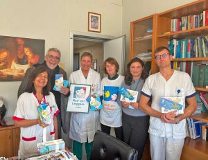 Viterbo - Nati per leggere - I libri donati ai neonati del reparto di Ostetricia e ginecologia dell'ospedale di Belcolle
