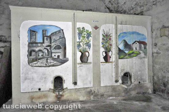 I sotterranei del centro storico di Viterbo - Foto di repertorio