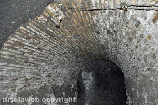 I sotterranei del centro storico di Viterbo - Foto di repertorio