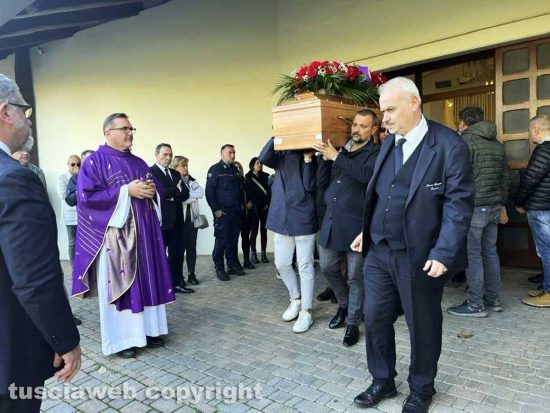 Viterbo - I funerali di Giuseppe Mastronicola