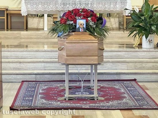 Viterbo - I funerali di Giuseppe Mastronicola