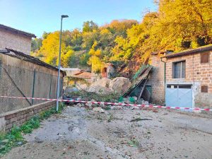 Caprarola - Frana in via Rosolino Pilo