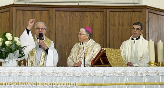 Viterbo - Don Egidio Bongiorni, Orazio Francesco Piazza e don Roberto Bracaccini