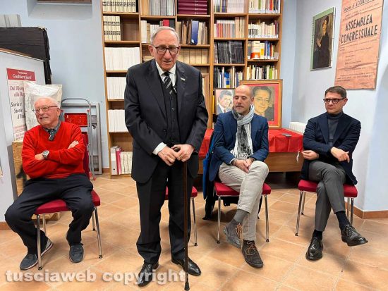 Viterbo - La festa di 90 anni di Sergio Pollastrelli