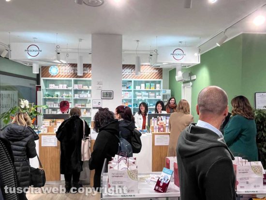 Viterbo - Inaugurazione della terza farmacia comunale al Riello