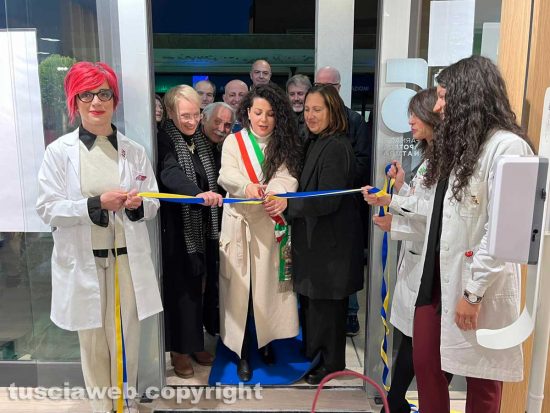 Viterbo - Inaugurazione della terza farmacia comunale al Riello