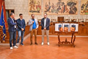 Tarquinia - Cerimonia di donazione dei defibrillatori da parte della famiglia Cattaneo
