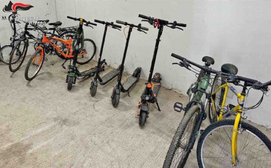 Orte - Bici e monopattini elettrici rubati