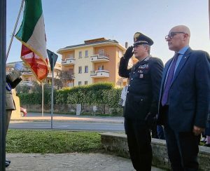 Viterbo - Il comandante provinciale Massimo Friano alla Giornata del ricordo dei caduti militari e civili nelle missioni internazionali per la pace