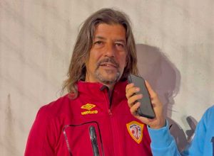 Il mister Francesco Fiorelli