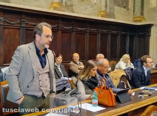 Viterbo - Consiglio comunale - Gabriele Gnignera