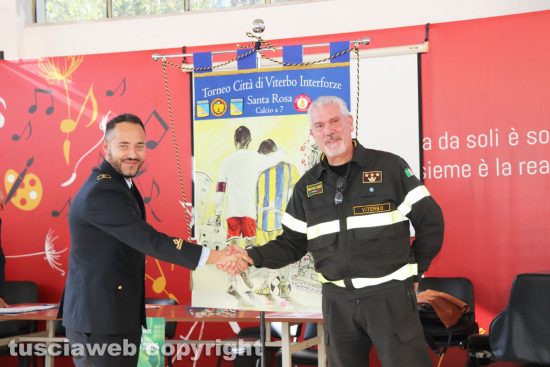 Viterbo - Cconclusione della quarta edizione del Torneo Interforze Santa Rosa