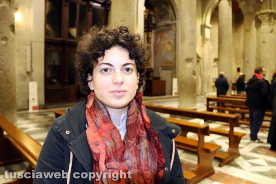 Viterbo - La senatrice accademica Lucia Ferrante