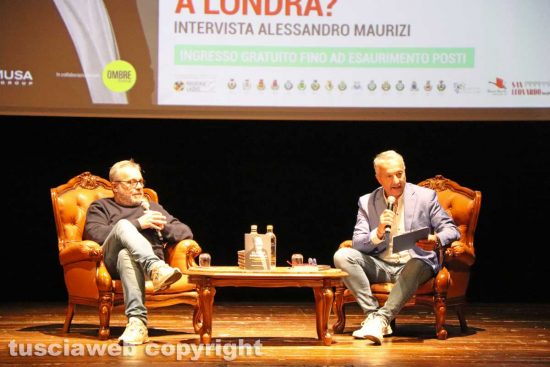 Viterbo - Claudio Amendola e Alessandro Maurizi