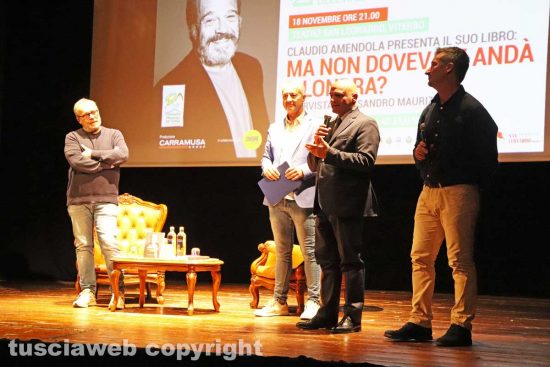 Viterbo - Claudio Amendola, Alessandro Maurizi, Eugenio Stelliferi e Gaetano Carramusa
