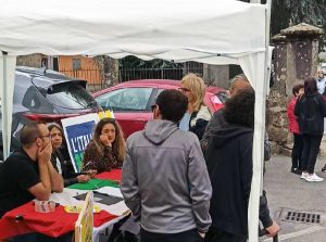 Fabrica di Roma - L'infopoint del Movimento 5 stelle