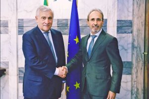 Pierre Di Toro con Antonio Tajani