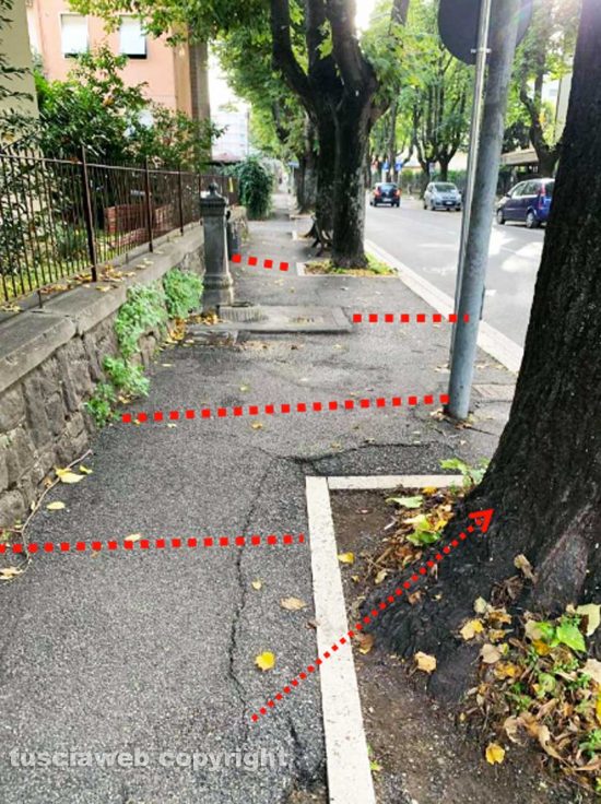 Viterbo - Pilastro - Fonte Quartieri accessibili