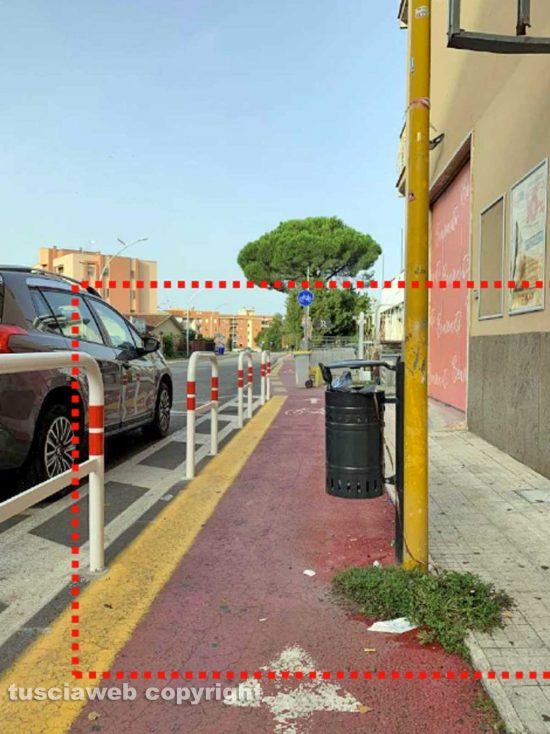 Viterbo - Pilastro - Fonte Quartieri accessibili
