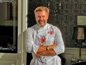 Lo chef Andrea Lo Cicero