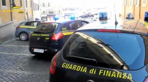 La guardia di finanza di Roma