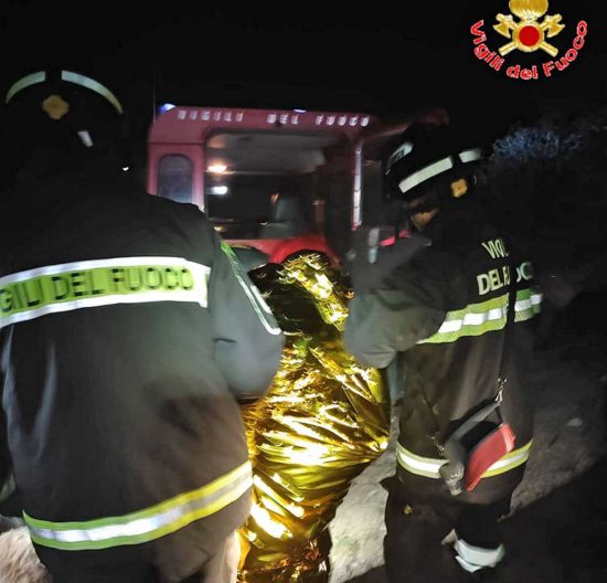 Civitavecchia - 80enne salvato dai vigili del fuoco