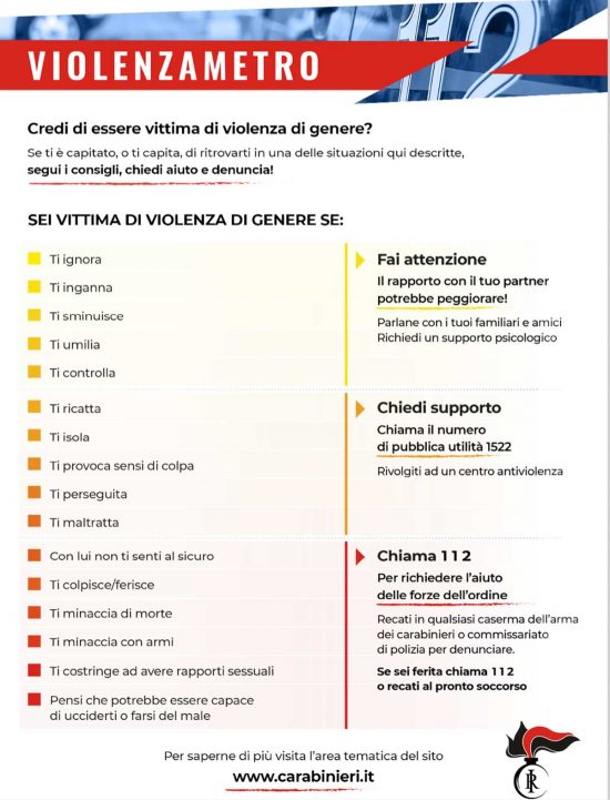 Carabinieri - Il violenzametro