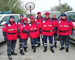Viterbo - Una squadra dei volontari Anc di Viterbo