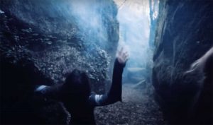 Blera - Un'immagine tratta dal video "Atlantide" della band Il Sogno