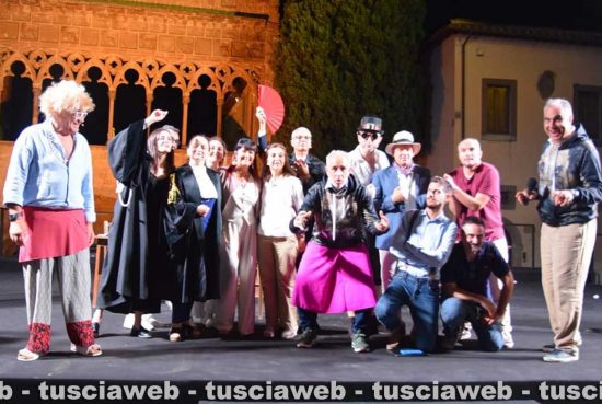 Viterbo - La Compagnia del foro in scena