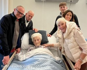 Maria Santa Iolandi con i parenti