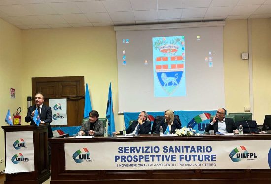 Viterbo - Convegno sulla sanità della Uil e della Uil Fpl 