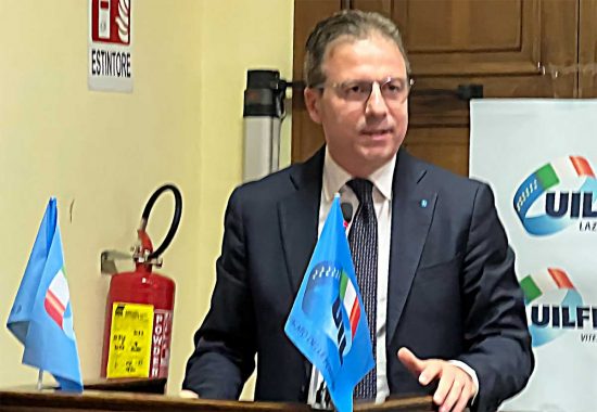Viterbo - Convegno sulla sanità della Uil e della Uil Fpl - Enrico Panunzi 
