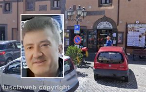 Vignanello - Vinti due milioni nella tabaccheria - Nel riquadro il titolare Alfonso Pichi
