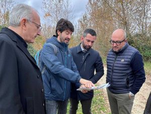 Graffignano - Sopralluogo di FdI in località Pascolaro