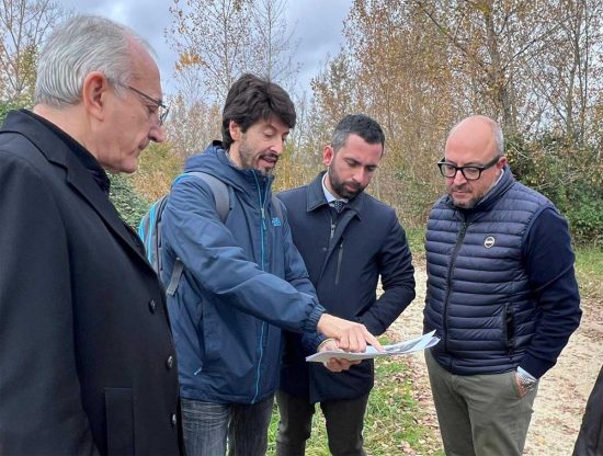 Graffignano - Sopralluogo di FdI in località Pascolaro