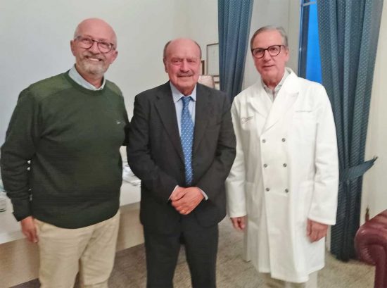 Viterbo - Il presidente della Lega del filo d’oro in visita al centro di ricerca UniFunvic Europa/Sport academy