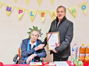 Santa Marinella - Aldo Giaccone e il sindaco Pietro Tidei