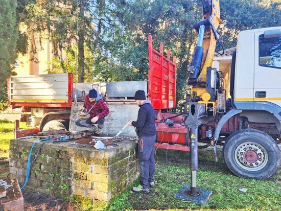 Bassano Romano - Videoispezione al pozzo di Montecastello