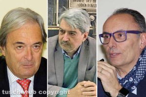 Antonio Maria Lanzetti, Alberto Chiovelli e Giuseppe Cimarello