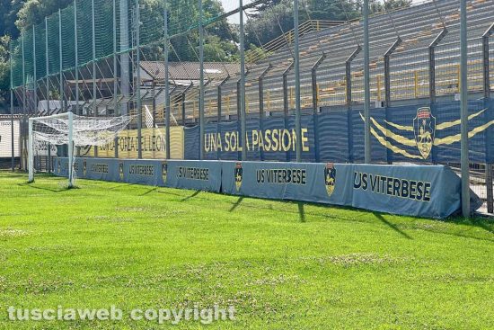 Lo stadio Rocchi pressoché deserto contro la Boreale