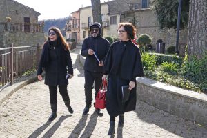 Tiziana Ceccarelli, Alessio Mascagna e Barbara Sarti
