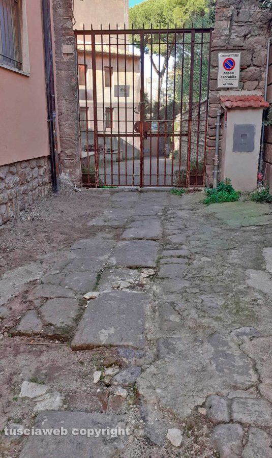 Viterbo - L'entrata della scuola di musica