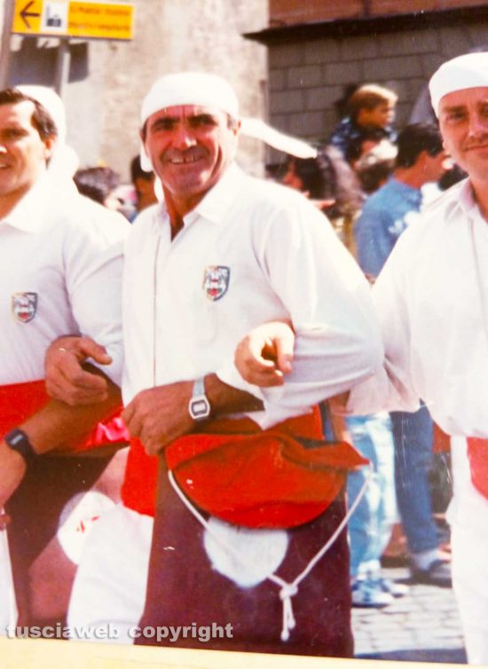 Viterbo - Santa Rosa - Angelo Sordini - A destra Massimo Mecarini