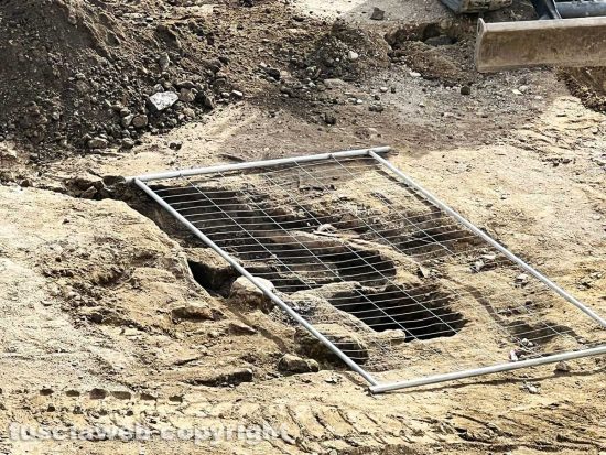 Viterbo - Gli scavi archeologici in piazza del Comune