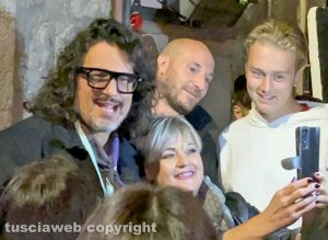 Alessandro Borghese alla fine del pranzo all'Osteria Moderna