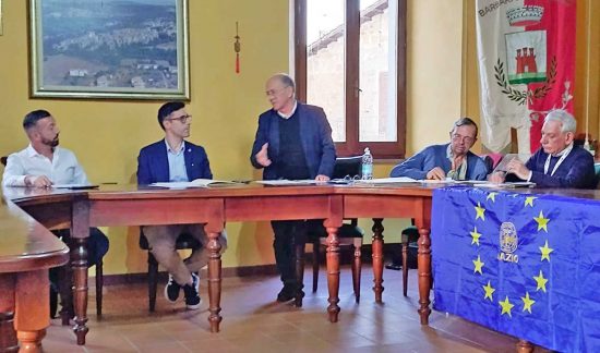 Barbarano Romano - La riunione sulla Civitavecchia-CapranicaSutri-Fabrica di Roma-Orte