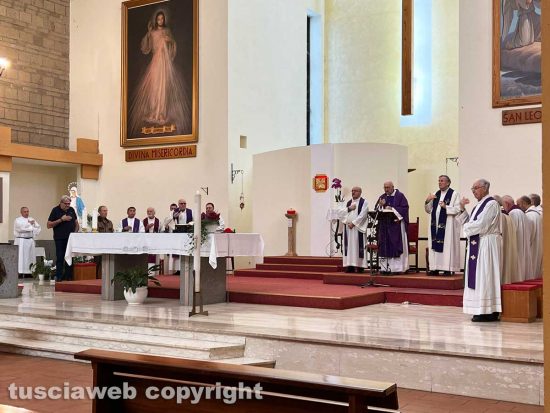 Viterbo - I funerali di Gabriele Pesci