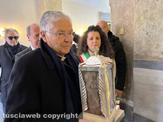 Viterbo - La reliquia di Rosario Livatino in città
