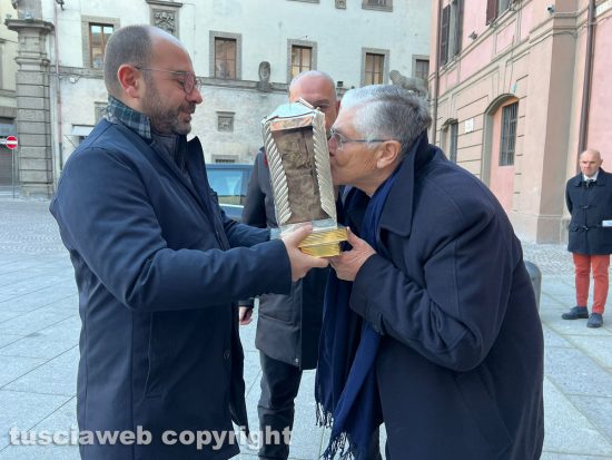 Viterbo - La reliquia di Rosario Livatino in città